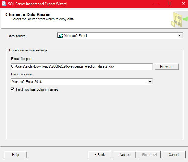 Adding Pivot Table to SQL Database